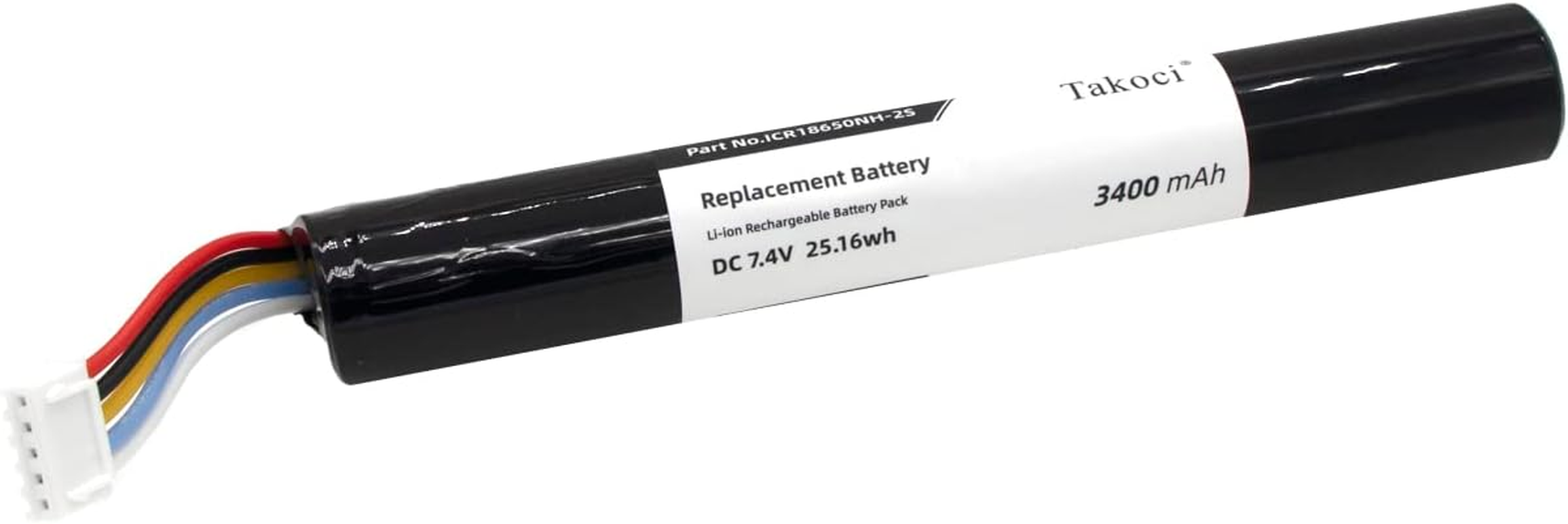 Replacement Battery Compatible with Beoplay A2 B&O Speaker Beolit 15 Beolit 17 Beoplay A2 Active PN J406/ICR18650NH-2S(7.4V/ 3400Mah)