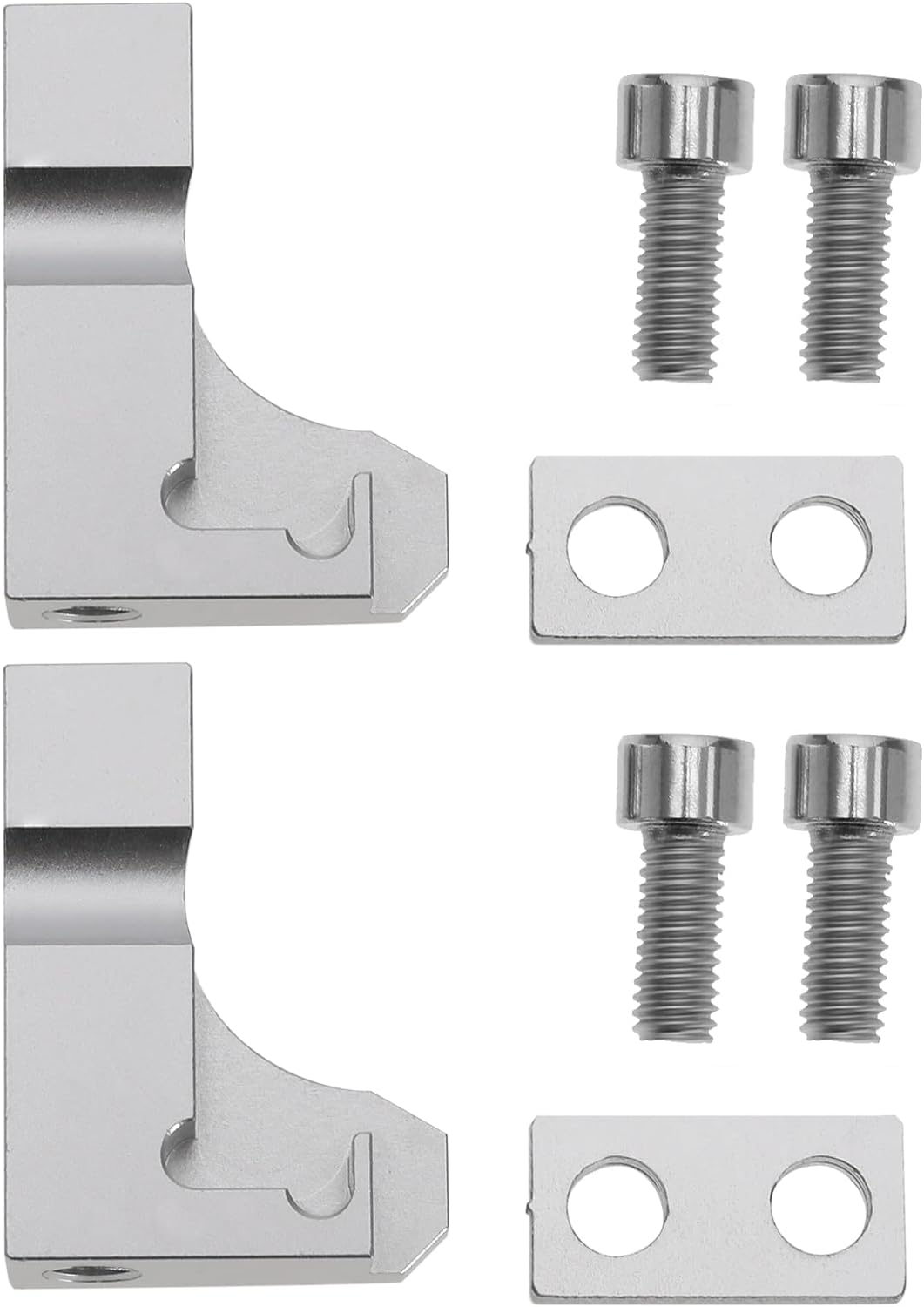 SING F LTD 2 Sets Intake Manifold Repair Bracket Kit with Intake Manifold Brackets Gaskets Screws Compatible with Volkswagen Compatible with Audi Compatible with Skoda image number 1