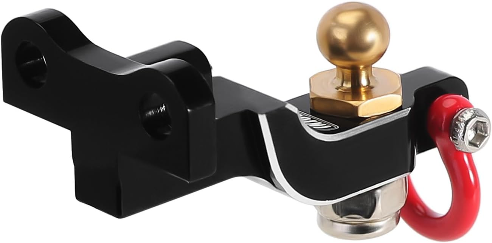 INJORA Drop Hitch Receiver CNC Aluminum Hitch for 1/18 RC Crawler TRX4M Upgrade,2Pcs image number 6