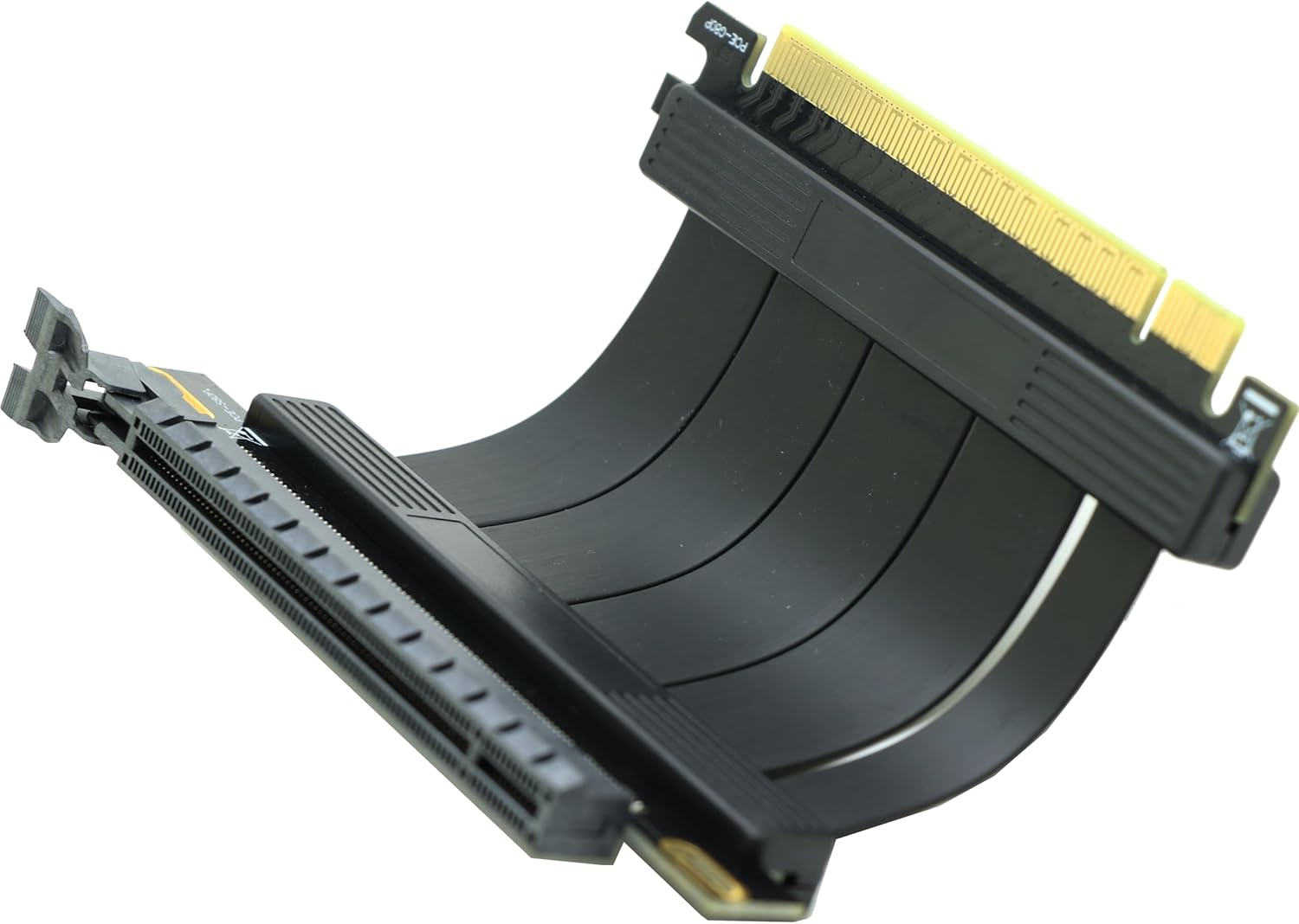 Sintech PCI-E Express X16 Riser Extender Card,Pcie 4.0 Extension 180Degree Cable 5Cms, Compatible with GPU Graphics Card, ST741B5 image number 1