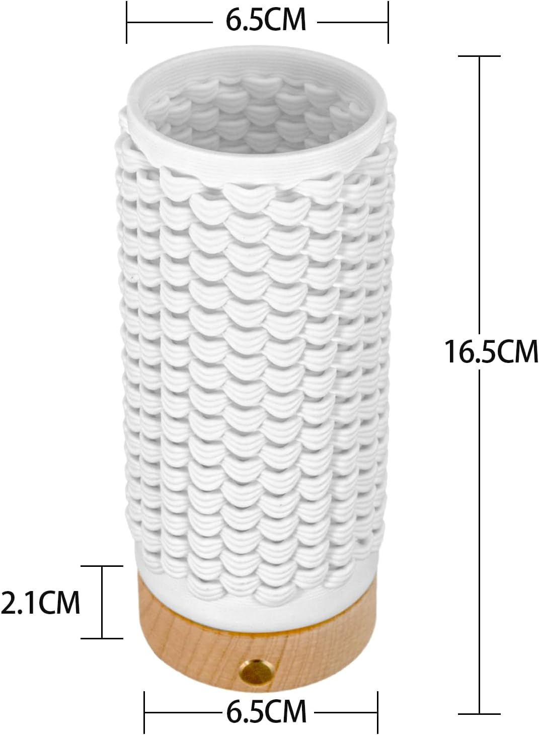 Ballarart CO Ceramic Table Bedside Lamp, Valentines Day Gifts for Couple, Romantic Gift Lamp Light, Mood Lamp with 8 Colour Changing Night Light for Bedroom Living Room Decor image number 1