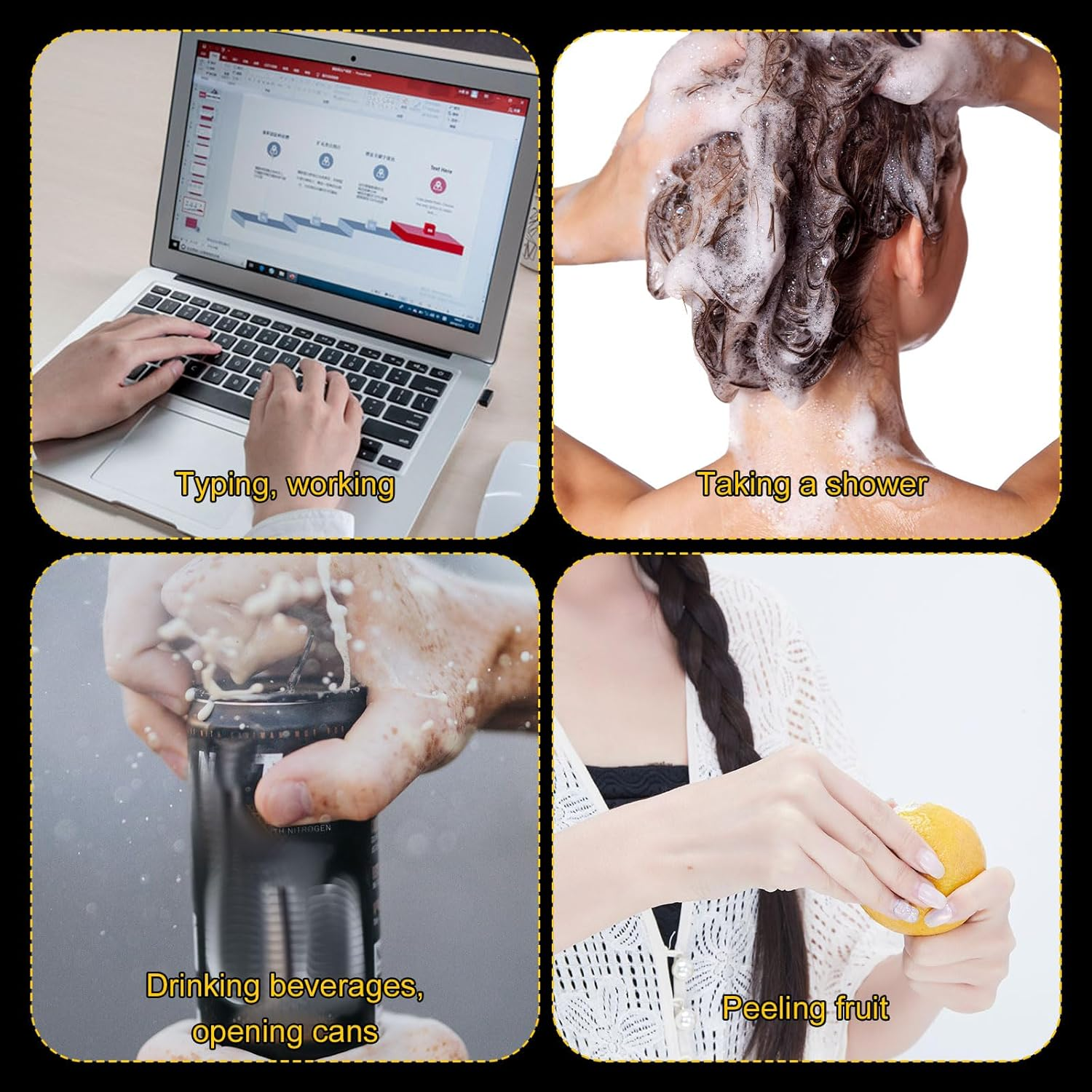 BOXOB 60 Sheet/900Pcs Nail Adhesive Tabs for Press On, Double Sided Transparent Nail Sticky Tabs Jelly Glue Sticky Fingernail Sticker for Manicure Home Friends Gift image number 4