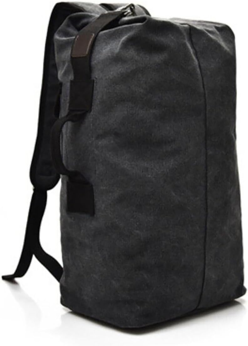 AIMALL Men'S Fashion Canvas Backpack, Large Capacity Travel and Outdoor Sports Bag, Available in Small and Large Sizes