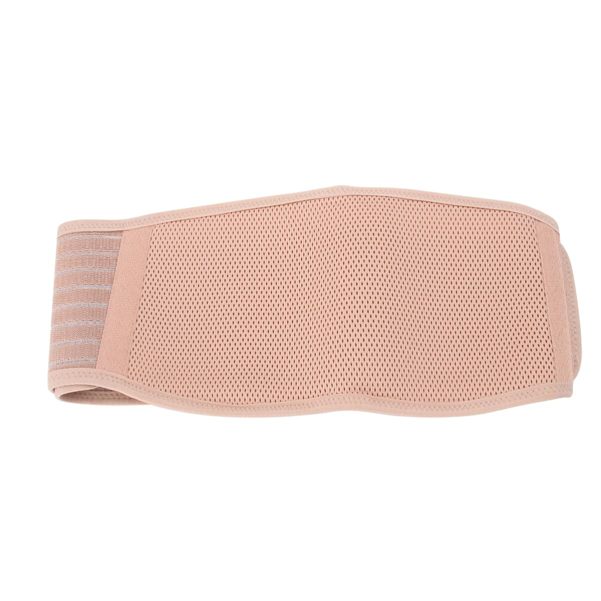 Pregnancy Support Belt for Women Breathable Abdomen Support Band Beige Free Size Waist Care Belt for Maternity Comfort image number 3
