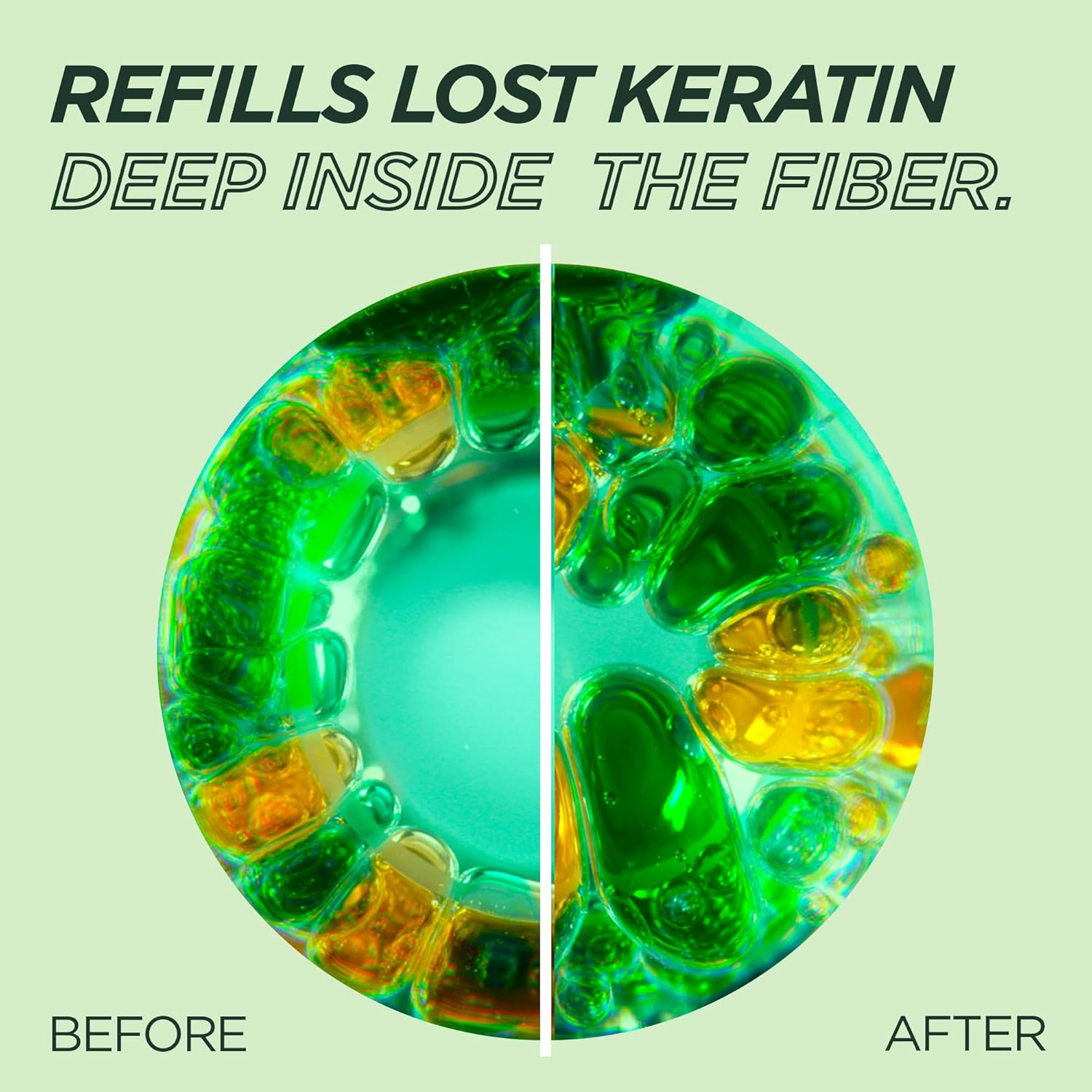 Garnier Fructis Damage Eraser Keratin Filler Rinse-Out Treatment 200 Ml image number 1