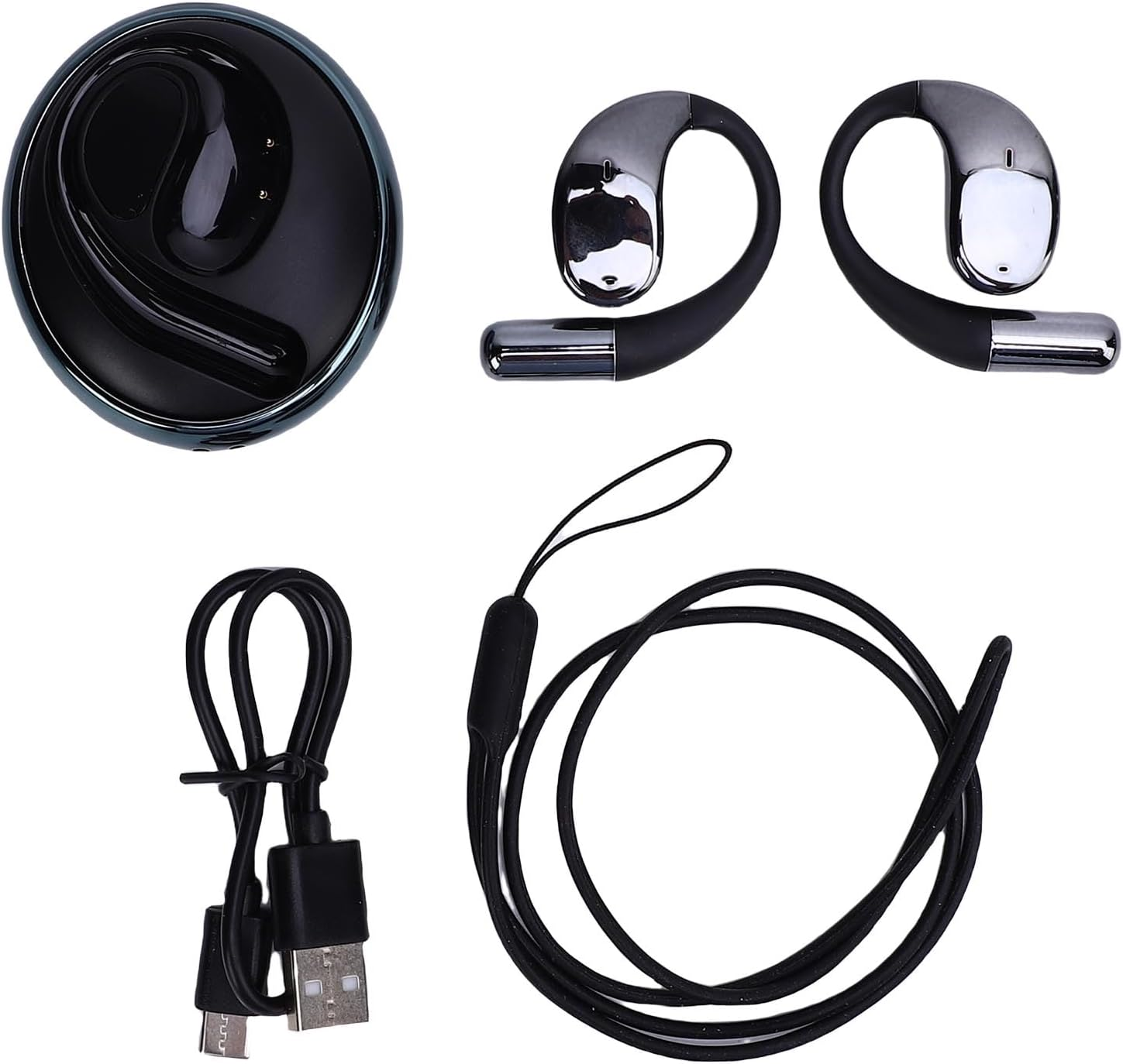 Jiawu Wireless AI Translation Earbuds, Clear Calls, Voice Translator Headphones for Business Travelers image number 4