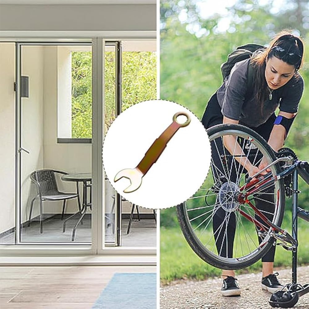 2Pcs 3 Inch Length Pocket Door Wrench, Closet Door Pivot Adjustment Wrench,Pocket Door Adjustment Tool,3/8 Opening Adjustment Wrench