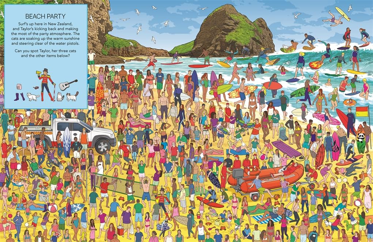 Where&rsquo;S Taylor?: a Sensational Search Book image number 3