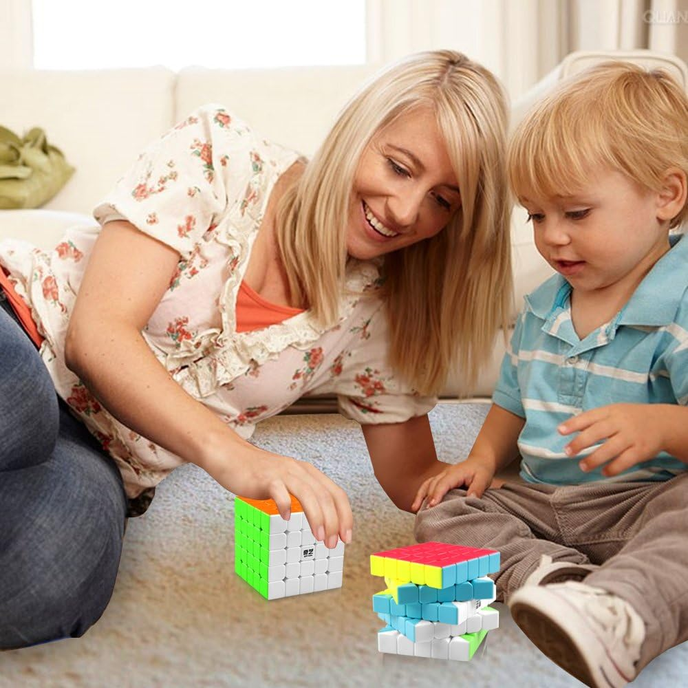 D-Fantix QYTOYS Qizheng S 5X5 Speed Cube Stickerless Magic Cube Puzzles Toys 62Mm image number 3