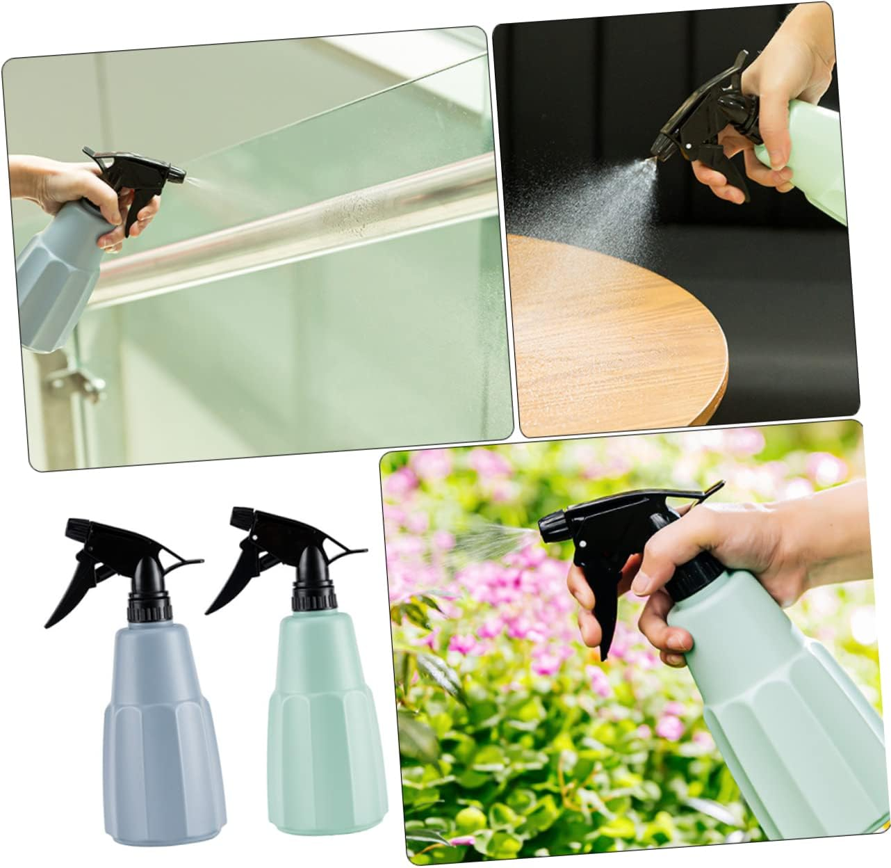 BESPORTBLE 4Pcs Gardening Flower Watering Can Household Plastic Spray Bottle Water Sprayer Bottle for Garden Watering for Boys and Girls to Use as Mist Water image number 6