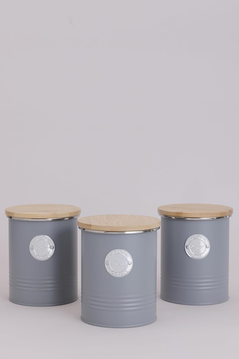 Typhoon Living Sugar Canister, Grey, 1400.733V, 1 Litre image number 2