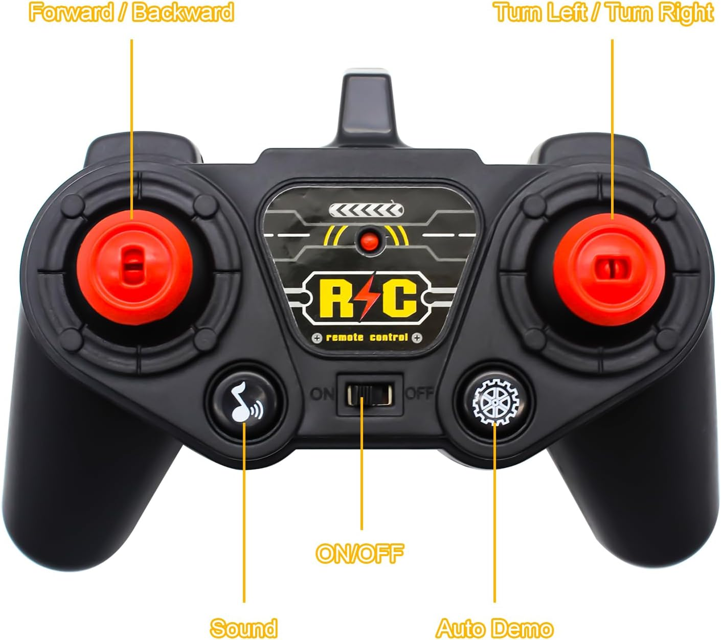 Fistone RC Semi Truck with Trailer, 1:24 RC Semi-Trailer Engineering Tractor with Sound and Lights, 2.4Ghz Remote Control Flatbed Truck with Road Roller Toys, Construction Vehicles Toy for Boys image number 4