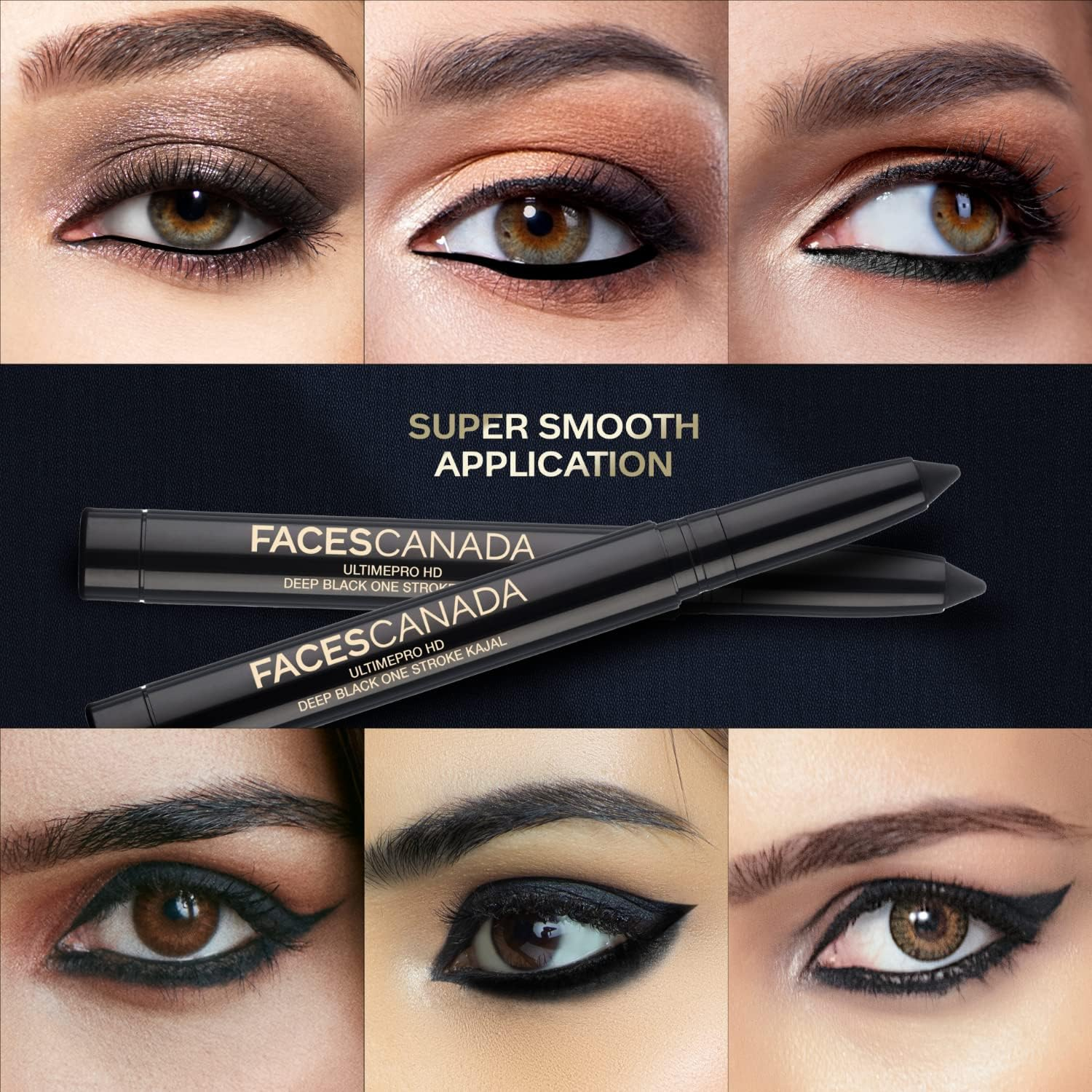 Faces Canada Ultimepro HD Deep Black One Stroke Kajal 1.4G image number 5