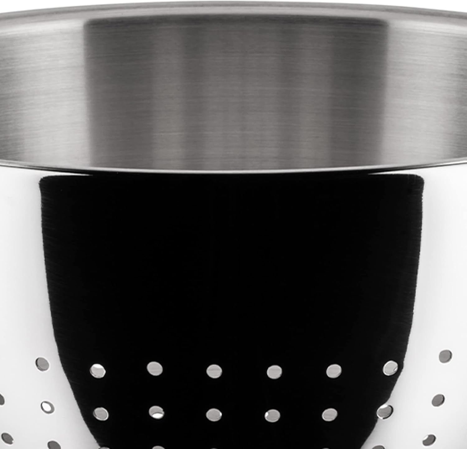 Alessi POTS & Pans, Colander in 18/10 Stainless Steel Mirror Polished,8.75 Inch, Medium image number 4