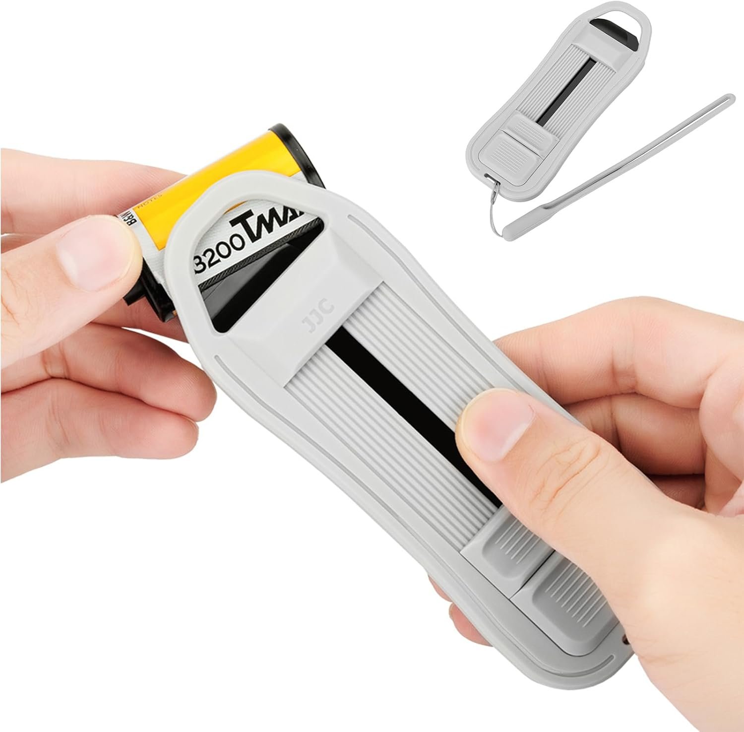 JJC 35Mm Film Retriever, 135 Leader Film Retriever Picker, 35Mm Film Extractor Puller Tools for 35Mm Cassettes Safe Films with Lanyard (No Film Included) image number 5