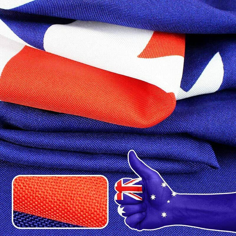 AIMALL Large Australian Aussie Flag Australia Day Oz Heavy Duty Outdoor 90Cm X 150Cm image number 2