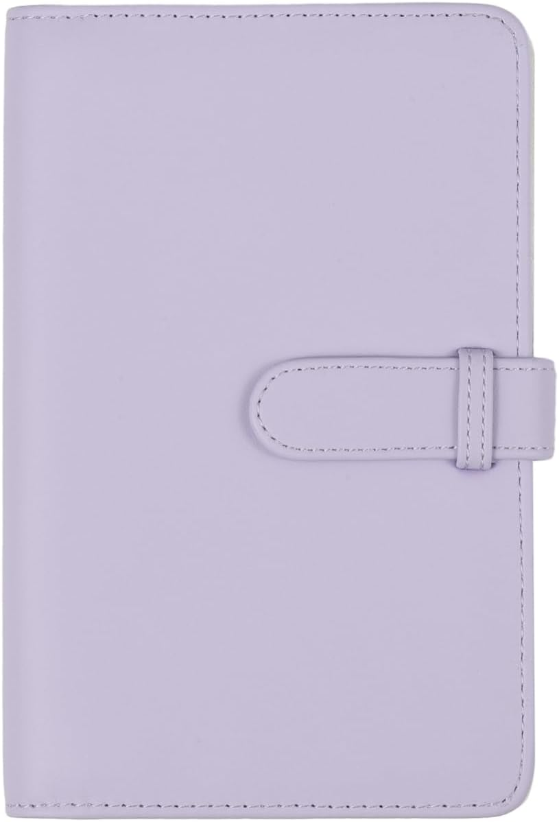 Daseeme Mini Photo Album Photo Book Album 108 Pockets 18 Pages for Fujifilm Mini 11/9/ 8/ 7S/ 70/25/ 50S/ 90 Color Films Photo Camera Paper for Name Card Credit Card