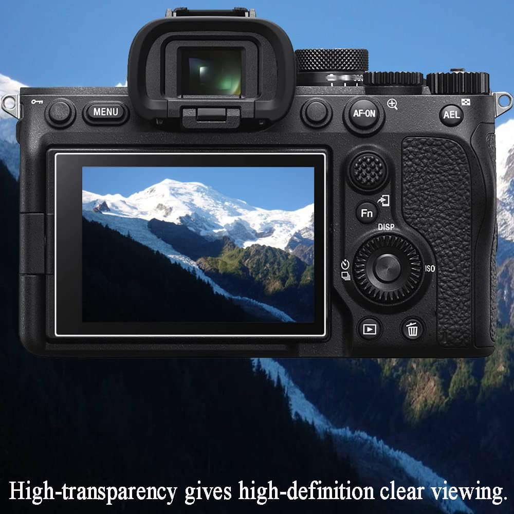 ZV-E10 and ZV-1 Camera Screen Protector for Sony ZV-E10 and ZV-1 Digital Camera, Fire Rock Ultra-Clear 9H Hardness Tempered Glass Cover for ZV-E10 Zv-1-3Packs image number 3