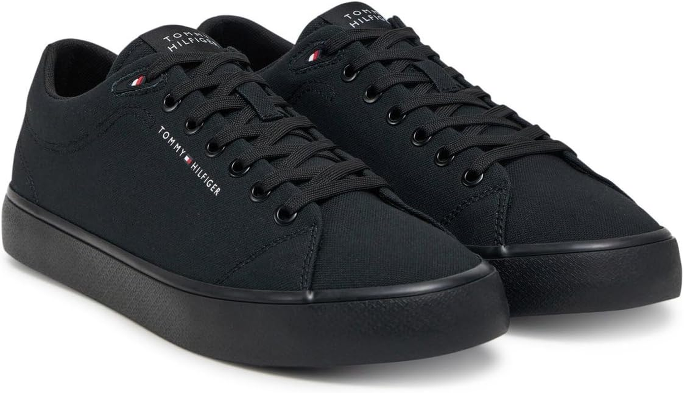 Tommy Hilfiger TH HI Vulc Low CORE Canvas Mens Sneakers image number 5