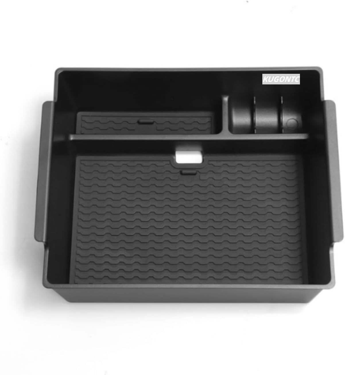 ABS Plastic Center Console Privacy Organizer Compatible with L200 for Triton 2024-2025 Car Center Console Armrest Box Organizer Holder Glove Storage Box Armrest Box image number 4