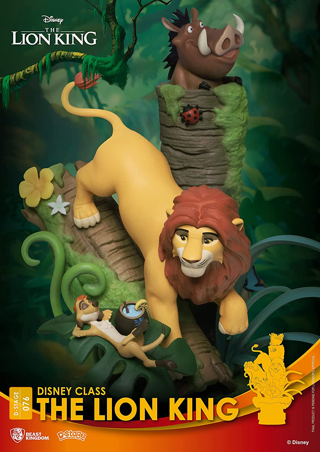 Beast Kingdom D Stage Disney Classic Lion King Figure Statue image number 5