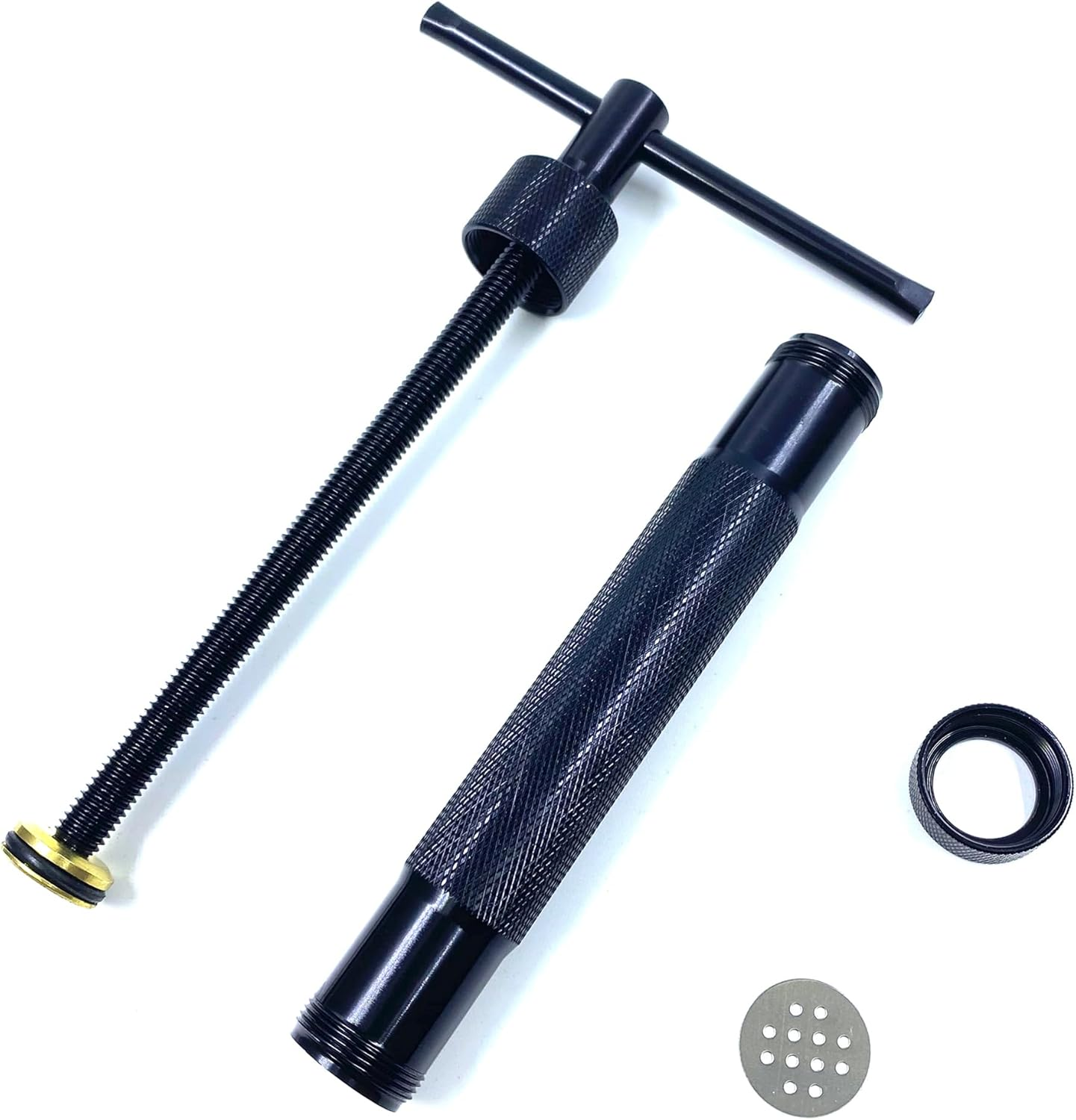 Stainless Steel Clay Extruders Sugar Paste Extruder Cake Fondant Decorating Tool Set (Black) image number 5