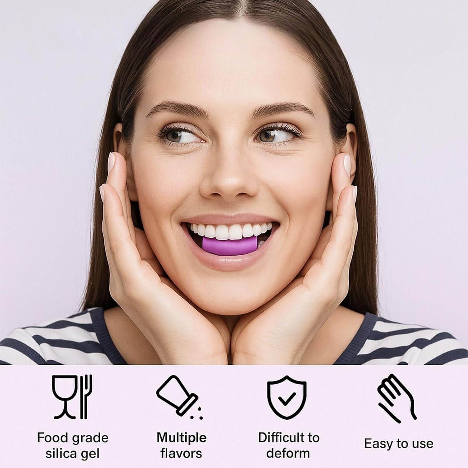 Aligner Chewies for Invisalign Trays, Soft Silicone Chewies for Teeth Aligners, Retainer Bite Blocks, 15 Pieces(5 Box), SZTTY image number 1