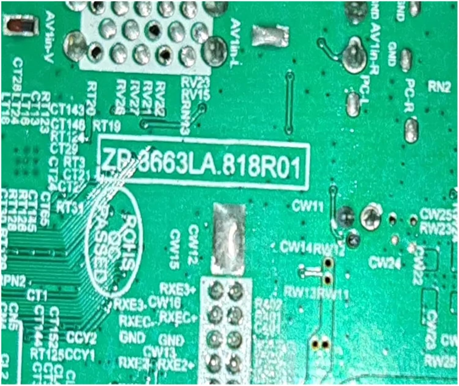 ZP.63KW.818R00 ZP.3663LA.818R01 Three in One TV Motherboard with Dual HDMI 1AV(ZP.3663LA.818R01) image number 3