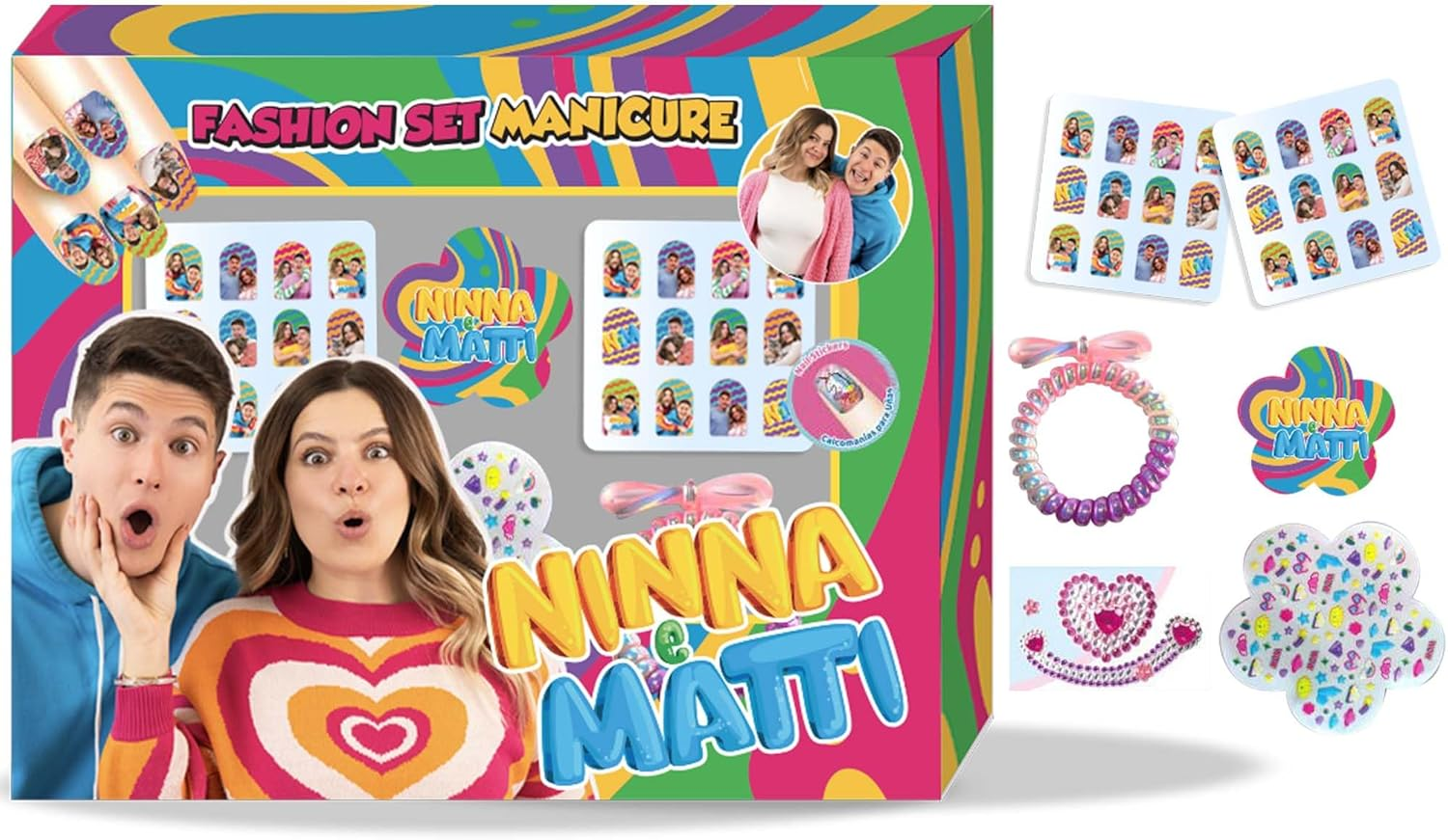 NINNA E MATTI Fashion Manicure Set in Box