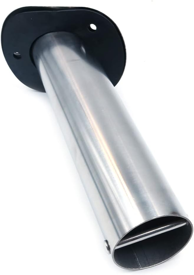 2X ZONADA Heavy Duty Stainless Steel 316 Fishing Rod Holders, Marine Grade, Flush Mount Fishing Rod Pole Holders, 30 Degree image number 1