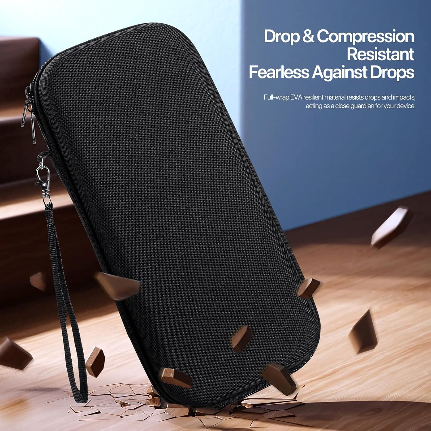 Verderoot Guardian Series Carrying Case for Nintendo Switch 2 2025, Slim Hard Shell Protective Storage with 12 Game Card Slots & Water-Resistant Fabric - Shockproof Travel Accessories image number 3