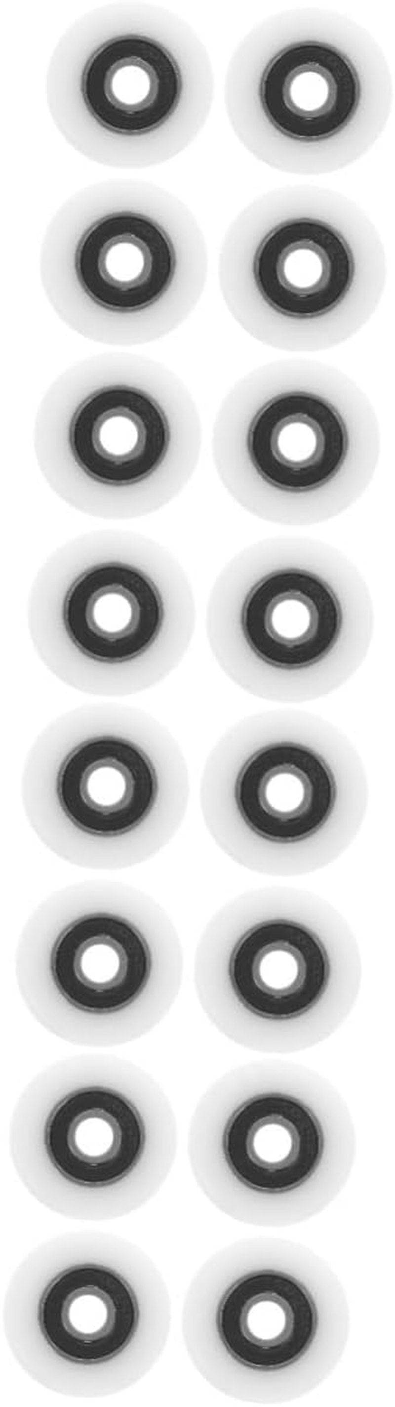 DOITOOL 16Pcs Bathroom Door Rollers for Glass Sliding Door Replacement Shower Runner Pulleys Small Sliding Wheels for Shower
