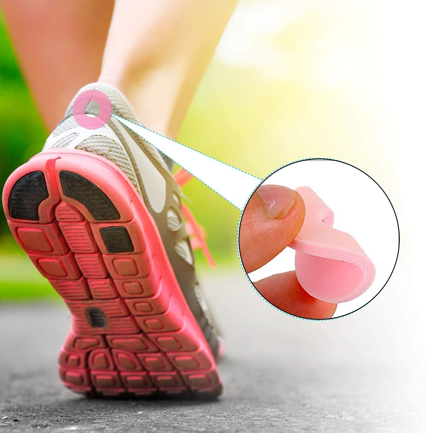 Corn Cushion Pads 66 Counts Variety Pack Foam Corn Protectos Pads for Foot, Toe Callus and Feet Sore image number 6