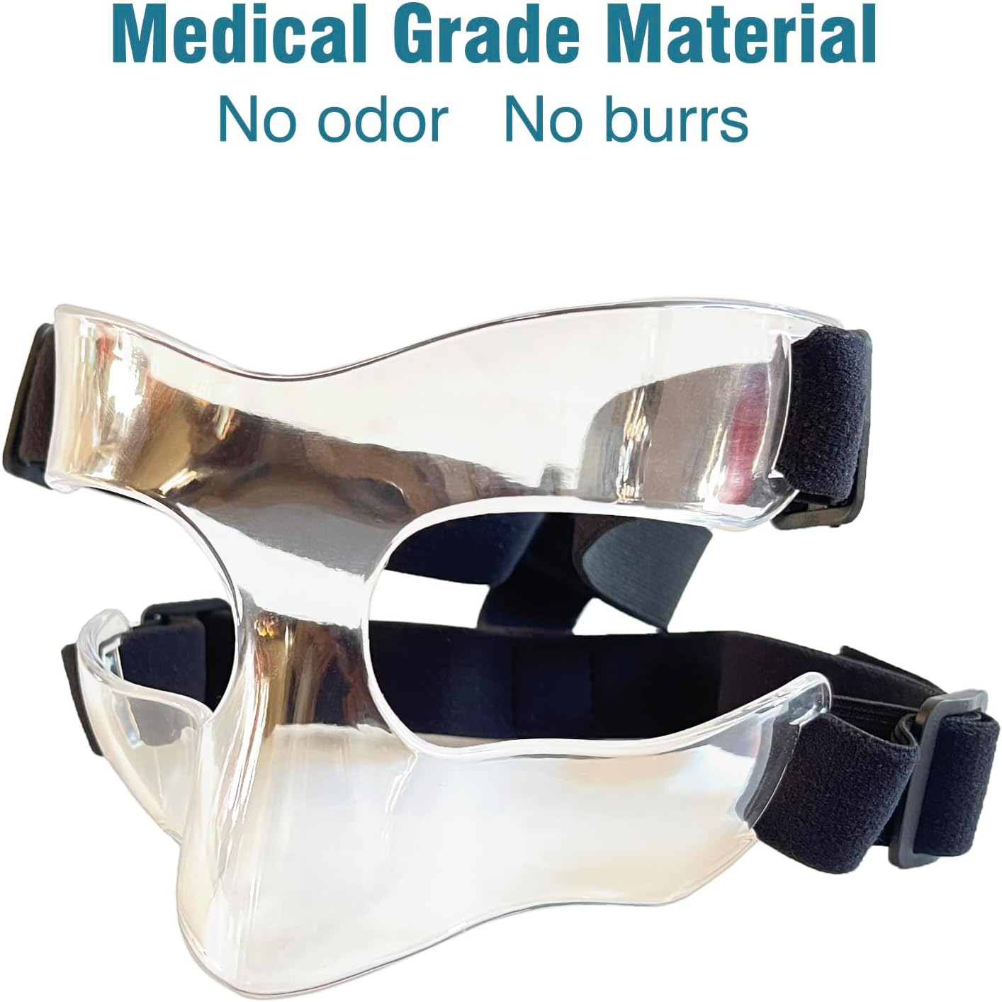 Face Guard for Sports,Nose Guard Protect Nose Cheekbone and Forehead,Adjustable Face Shield Mask with Padding for Basketball/Soccer/Softball/Box/Rhinoplasty image number 2