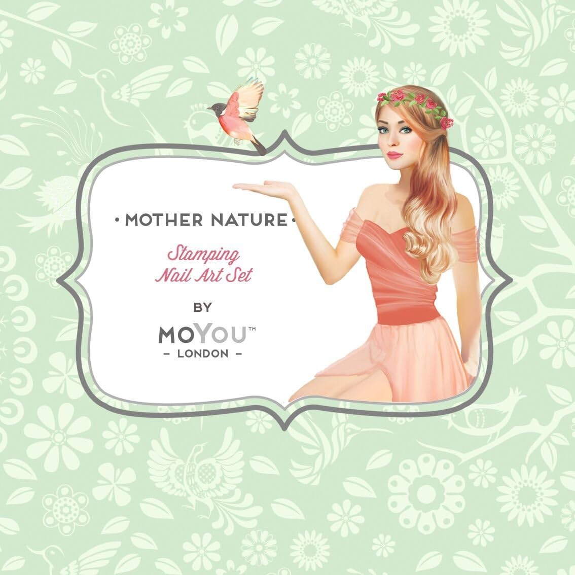 Moyou -London Stencil Mother Nature Collection 12 image number 1