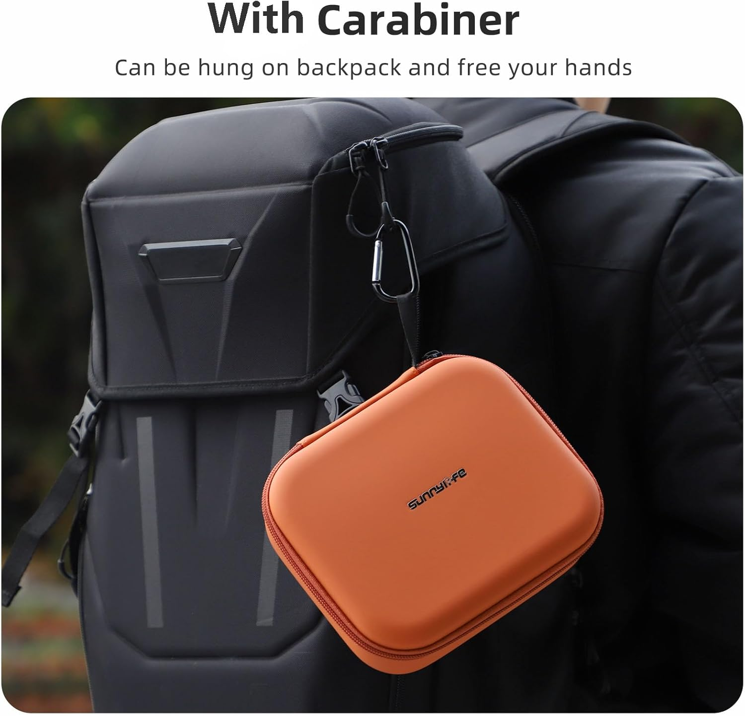 FSIDIWT Storage Bag for DJI Neo 2, Portable Travel Case Protective Carrying Case for DJI Neo 2 Drone and Batteries Accessories (Black) image number 2