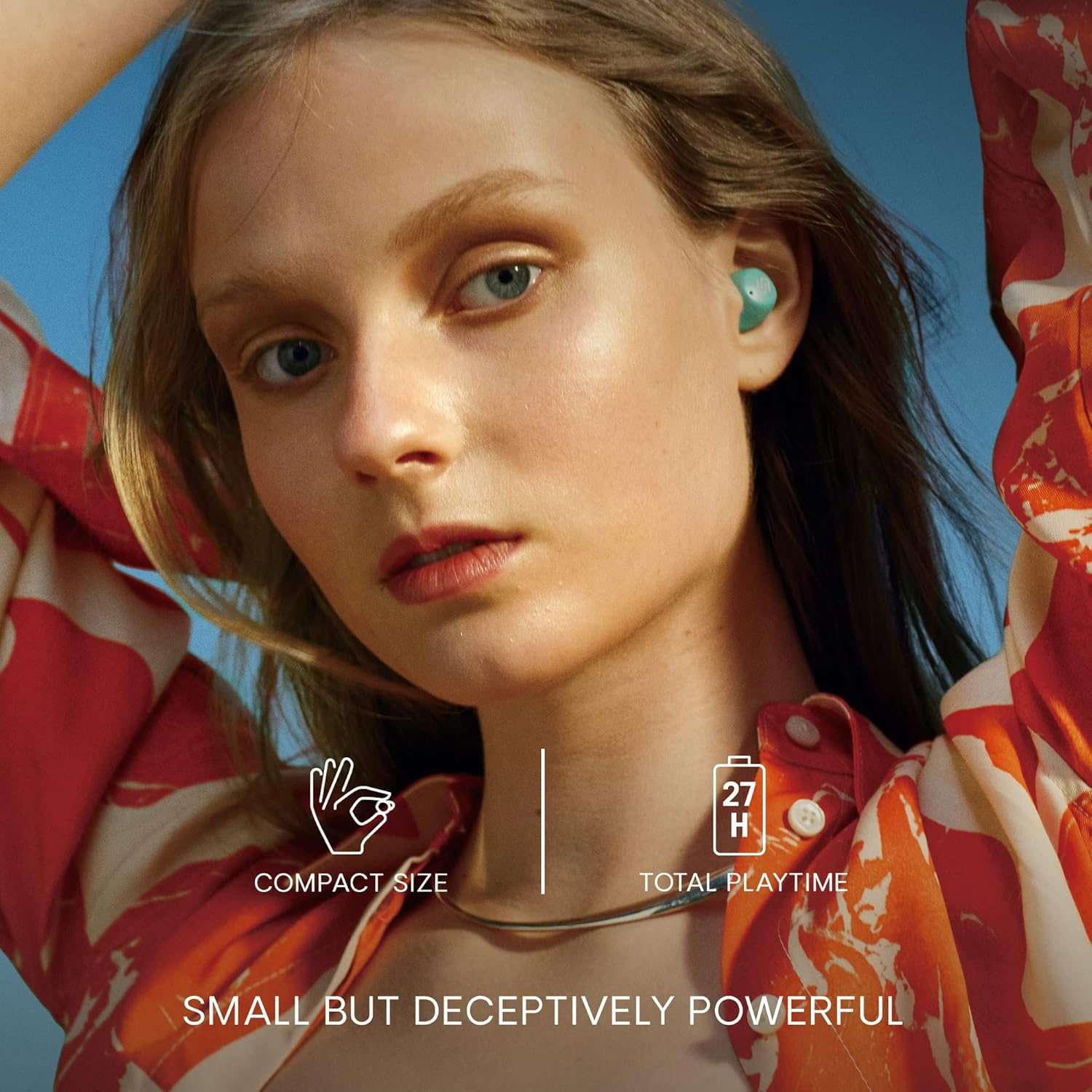 Urbanista Lisbon True Wireless In-Ear Headphones, Blush Pink image number 6