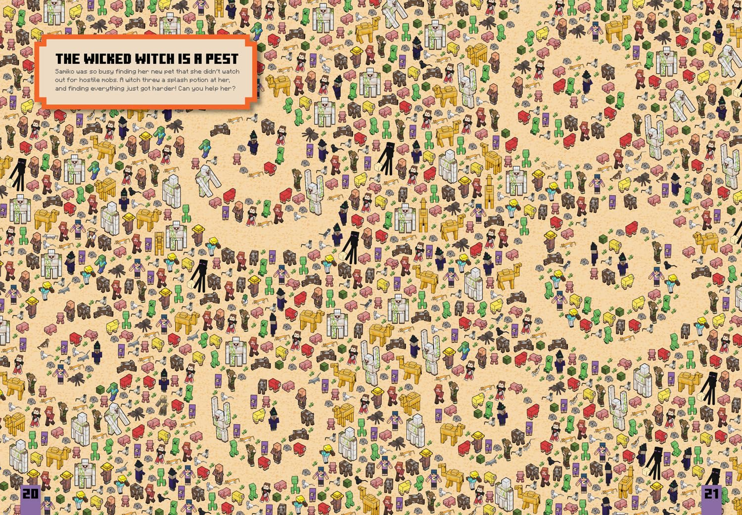 Minecraft Where'S the Zombie?: Search and Find Adventure image number 2