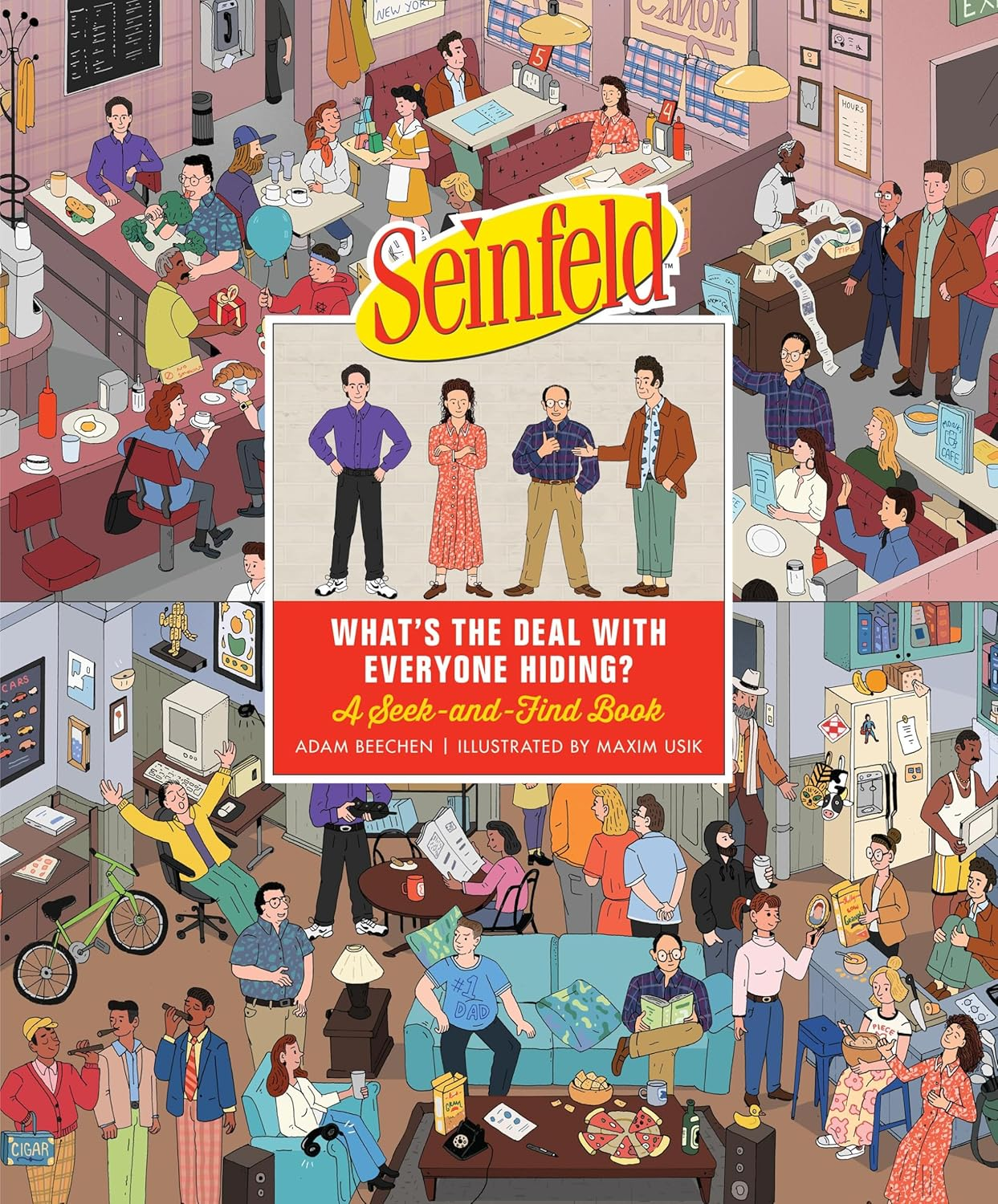 Seinfeld: What'S the Deal with Everyone Hiding?: a Seek-And-Find Book