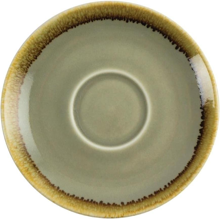 Olympia Kiln Saucer for GP348, Ocean, 160 Mm (Pack of 6)