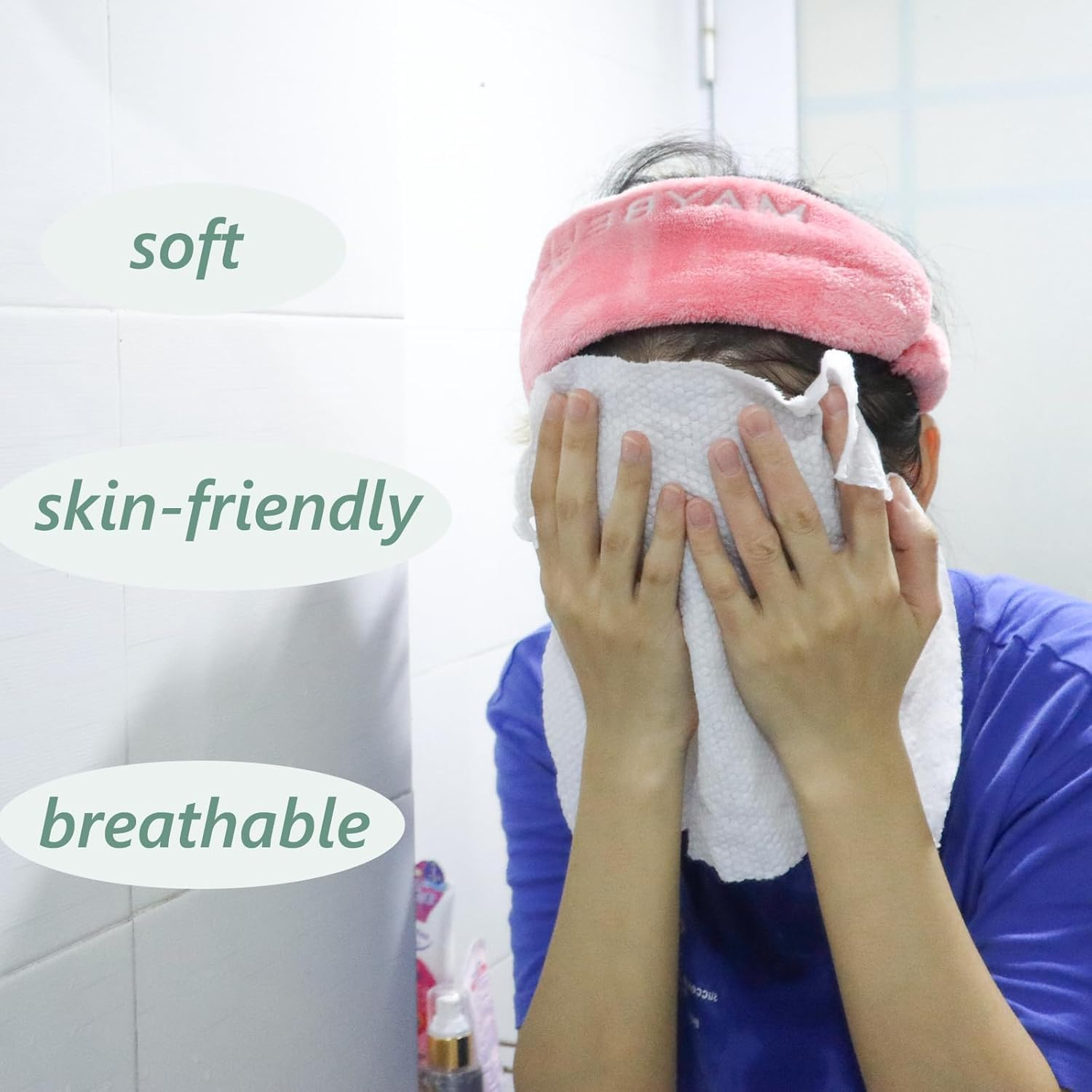 Oiltomn【20Pcs】 Compressed Towel Tablets Disposable Washcloths for Travel Portable Reusable Coin Bath Towels for Hotel Camping Hiking Sports Beauty Salon (9.4" X 11.8")