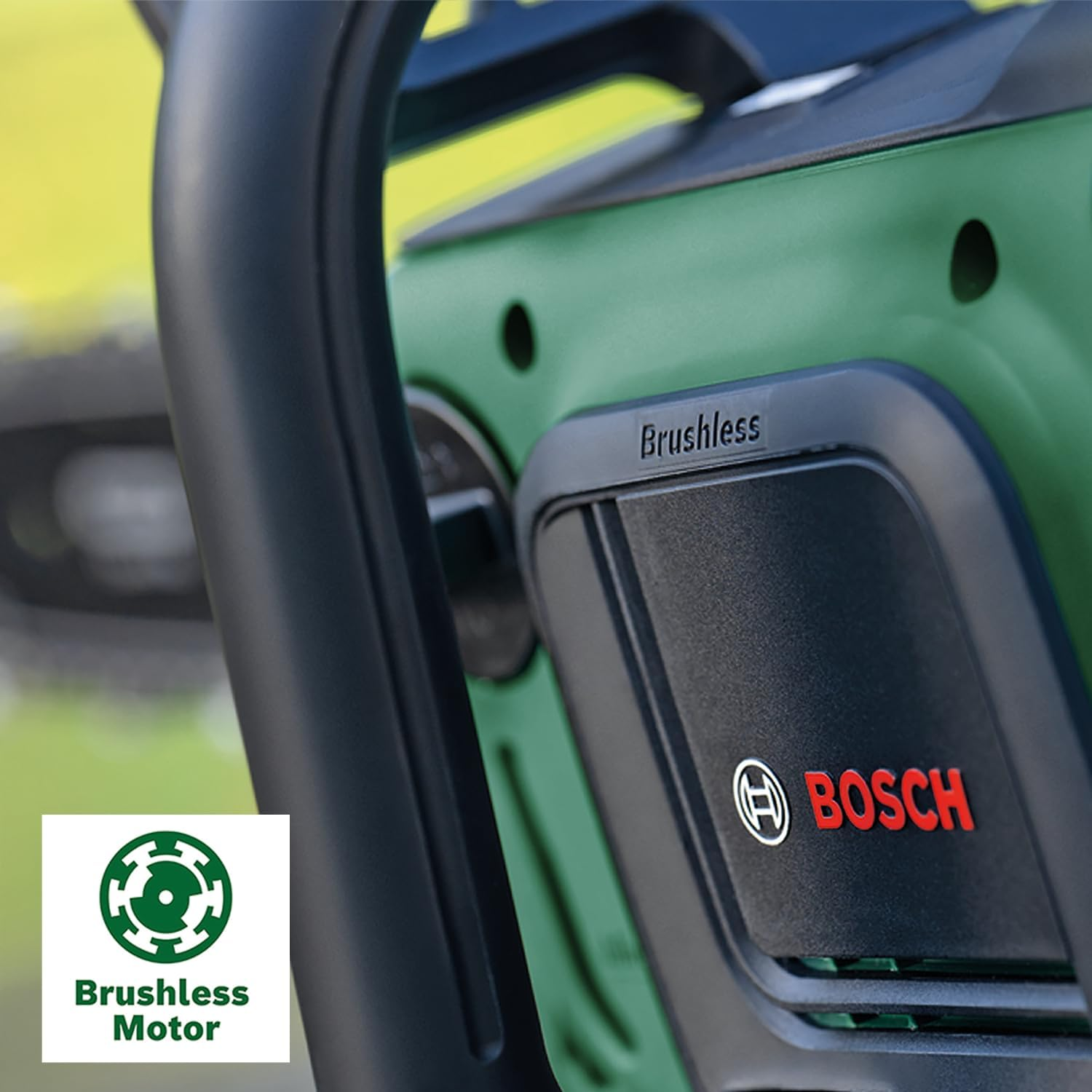 Bosch 36V Cordless Brushless Chainsaw without Battery, 35Cm Bar, Opticut Speed Control, Quickstop Brake, Cutting through Tough Hardwood, Chain Speed: 14 M/S (Advancedchain 36V-35-40). Made in Europe image number 4