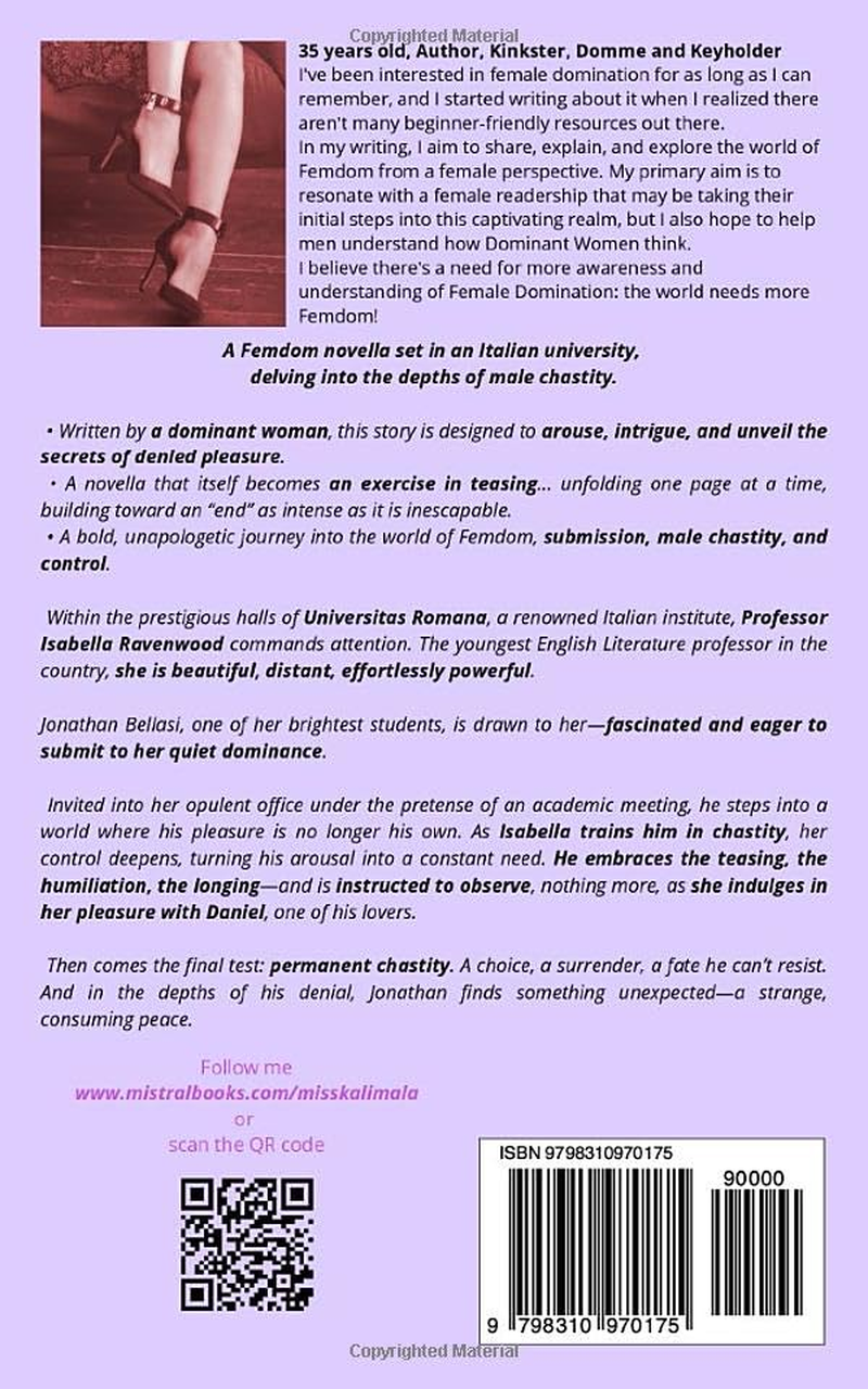 Locked by His Teacher: Femdom Chastity Novella image number 1