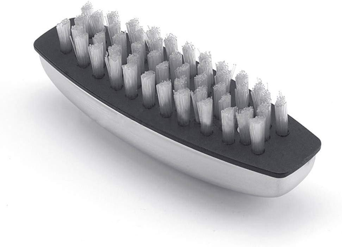 Hand Wash Brush Stainless Steel Hand Cleaning Brush Small Nail Brush Fingernail Brush Hand Wash Brush Massage Brush Cleaning Brush Two in One image number 3