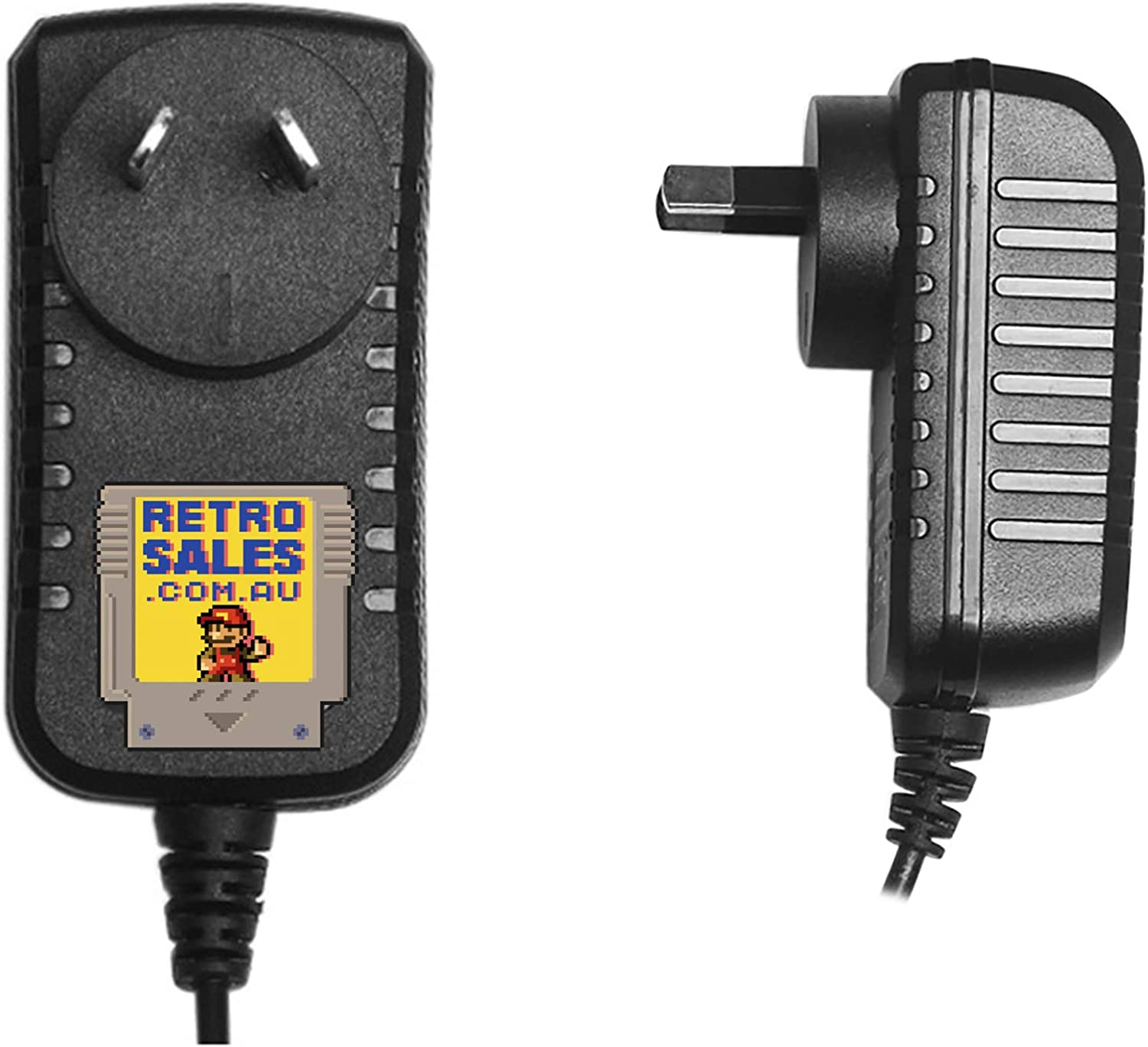 Australia Power Adapter 9V DC 1500Ma for Mega Drive II, 32X, Multi Mega, Turbo Duo RX, Nomad, Game Gear 2110, PC Engine DUO-R, DUO-RX, Wondermega, X'Eye