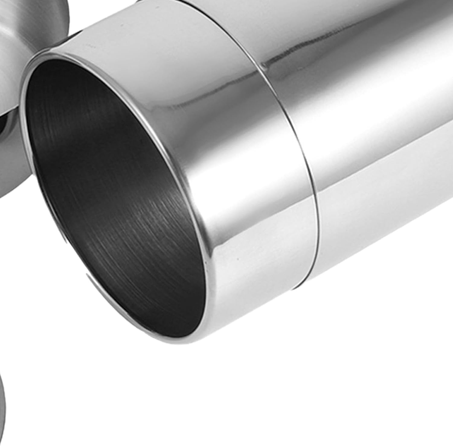 Airtight Tea Canister for Coffee and Tea Storage - Stainless Steel Tea Tins Canister Home Kitchen Canisters for Tea Coffee Sugar Storage (L) image number 5