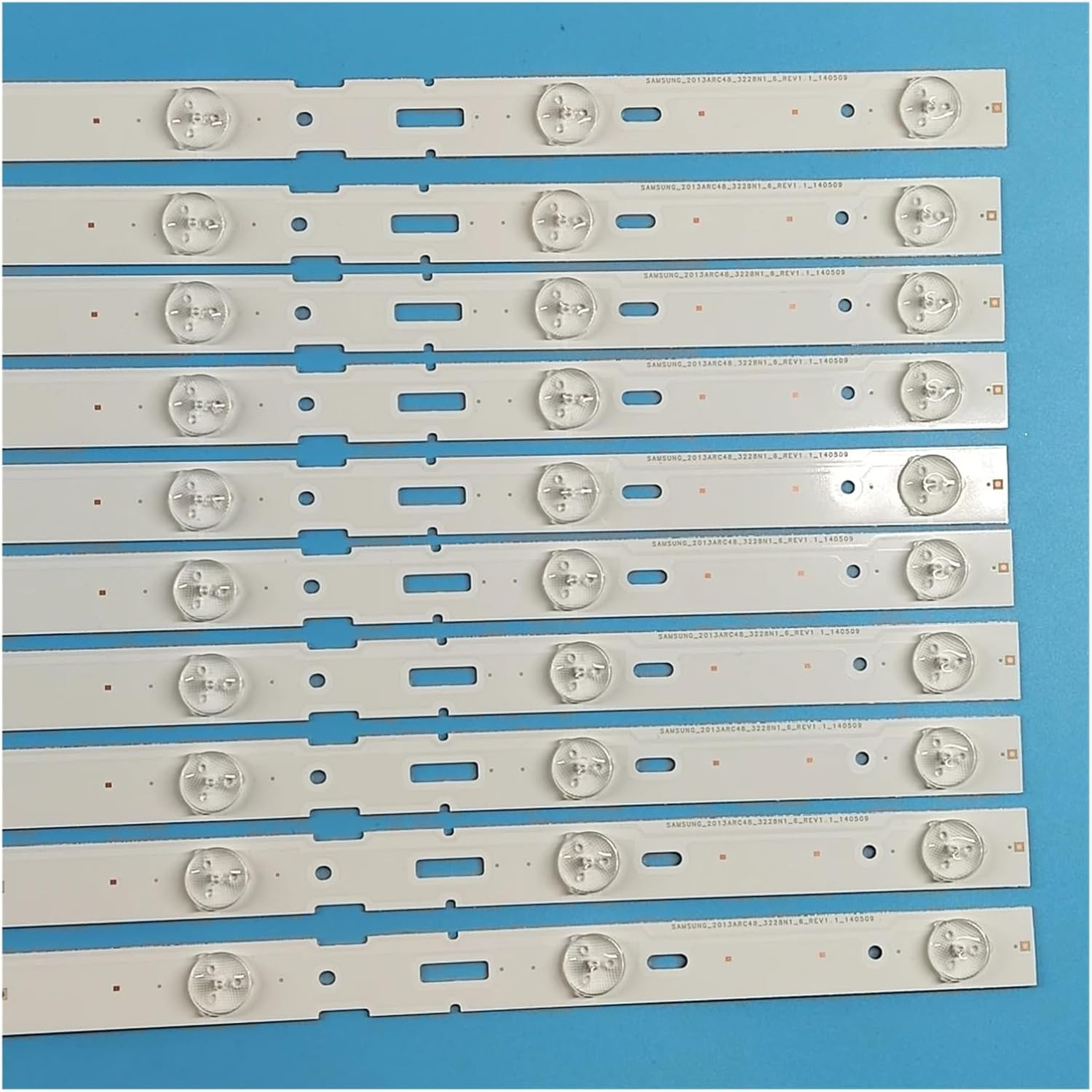 10PCS LED Strips for G.-RUNDIG 48 TV 48VLE5520 48VLE5520BG LSC480HN05 48VLE4421BF 2013ARC48 3228N1 6 REV1.1 140509 image number 2