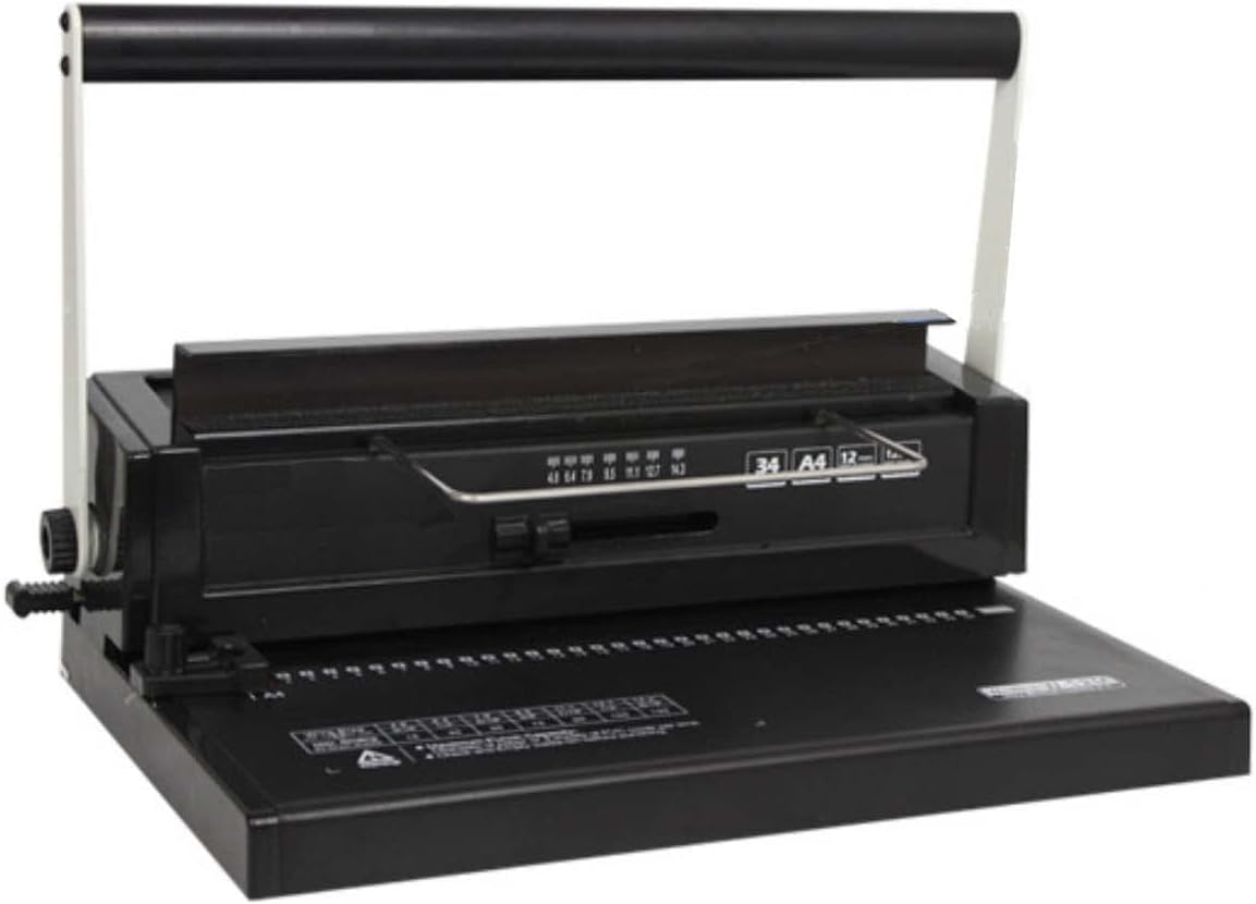 Office Wire Binder Binding Machine JL-M12W (34 Holes) image number 2