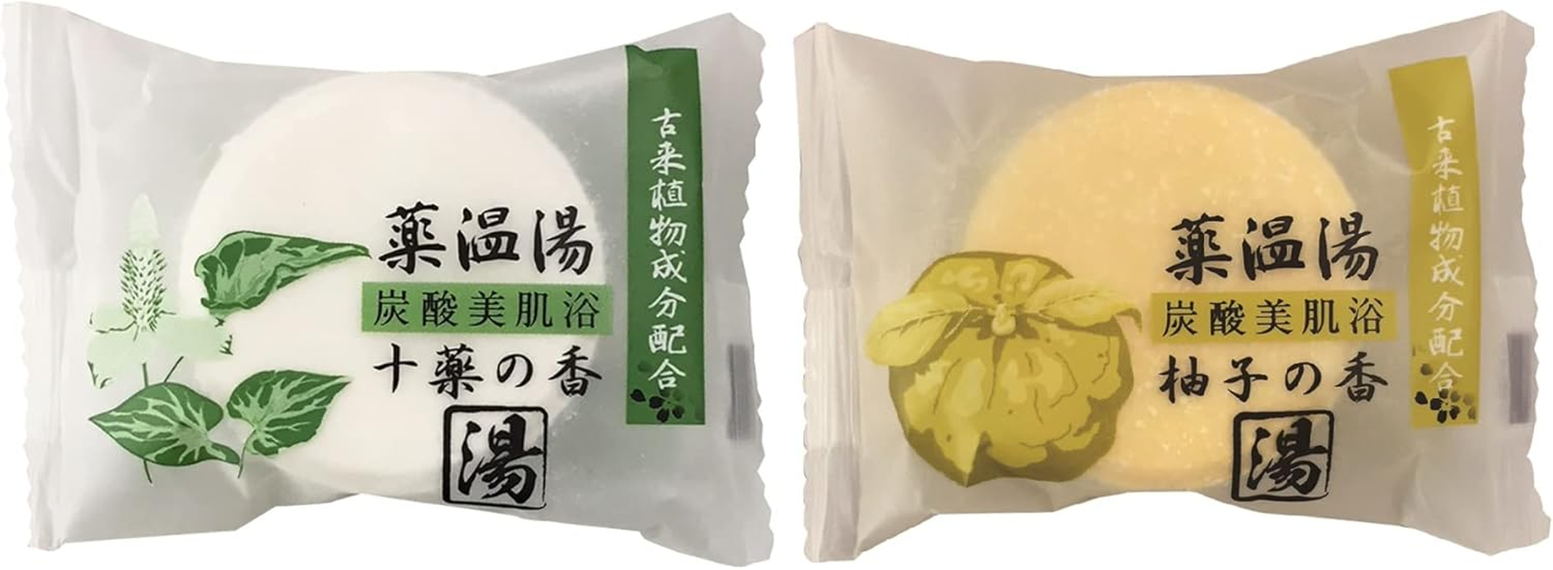 BULK LIFE Bath Salts, Medicated Hot Water, Carbonated, Beautiful Skin Bath, Carbonated, Dense 6 Fragrances (2 Each), Set of 12 Tablets image number 6