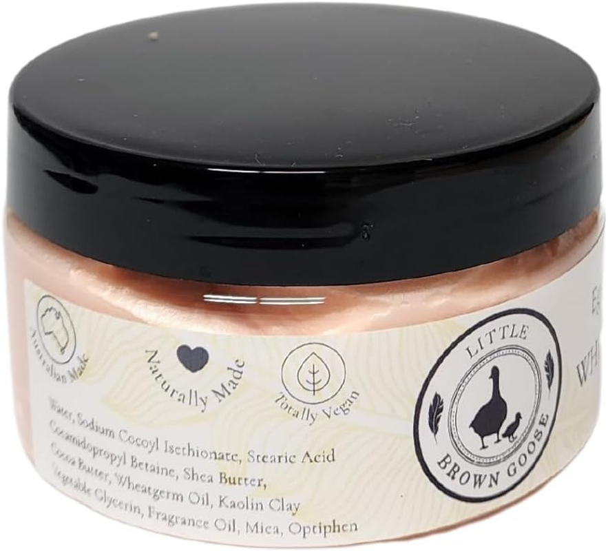 Little Brown Goose Fifty Shades Whipped Soap, 250G. Moisturising Handmade Soaps, Natural, Vegan Friendly & Safe for Your Skincare- a Luxury Soap Moisturiser for Your Body, Shaving Cream for Legs or Washing Hands image number 6